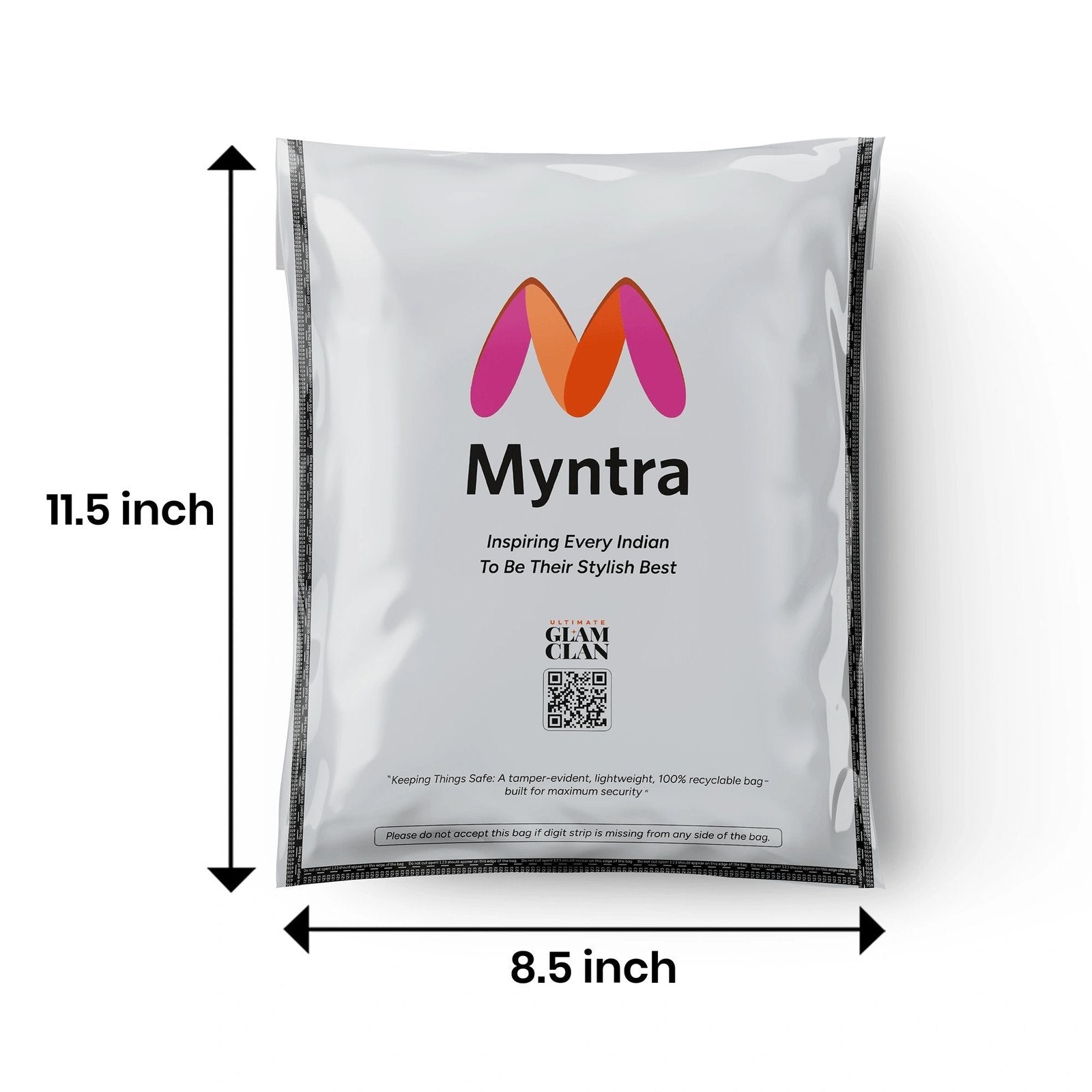 Myntra Branded Poly Bag-MPP2a(8.5x11.5 Inch)