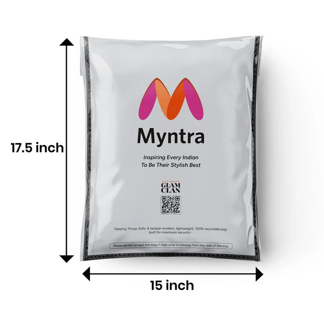 Myntra Branded Poly Bag-MPP6(15x17.5 Inch)
