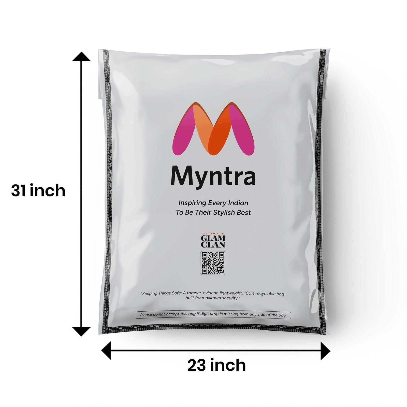 Myntra Branded Poly Bag-MPP9(23x31 Inch)